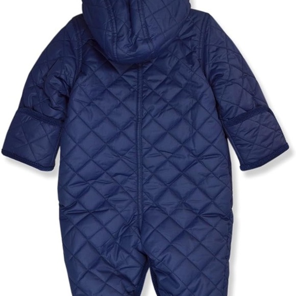 Kids Quilted One Piece - Navy - Picture 2 of 4
